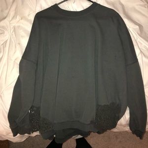 Aerie gray sweater